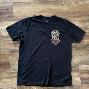 Men's Black Tee with Graphic